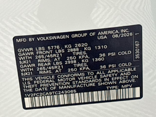 New 2026 Volkswagen Atlas Cross Sport SEL Premium R-Line AWD/4WD image 34