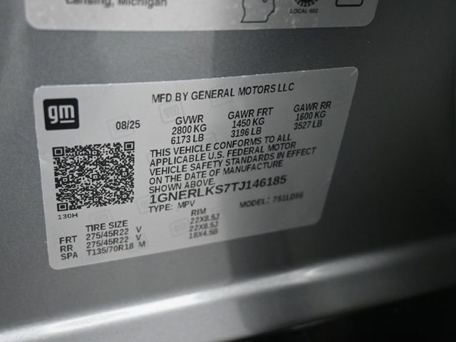 Used 2026 Chevrolet Traverse RS w/ LPO, Floor Liner Package image 18