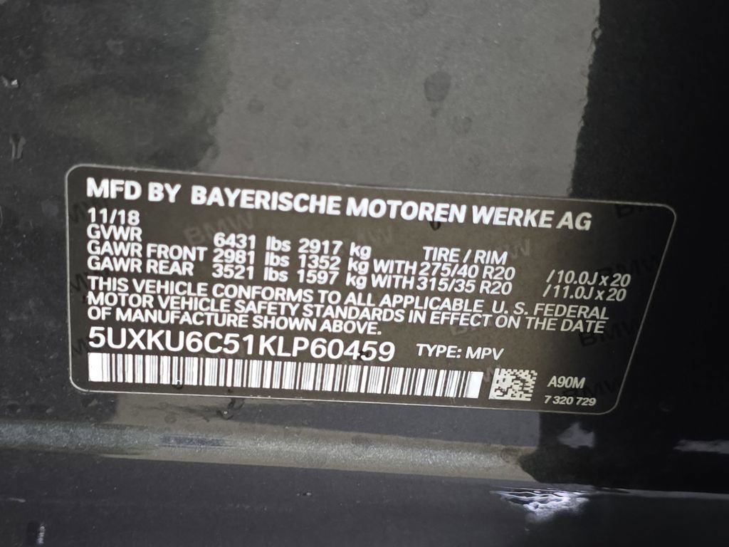 Used 2019 BMW X6 xDrive50i image 34