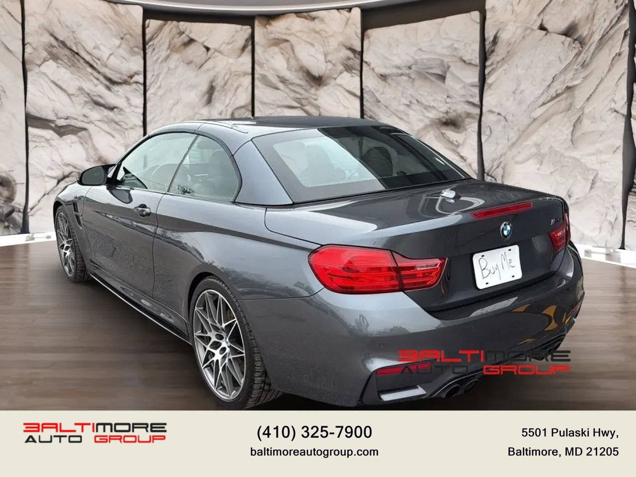 Used 2017 BMW M4 Convertible w/ Competition Package RWD image 12