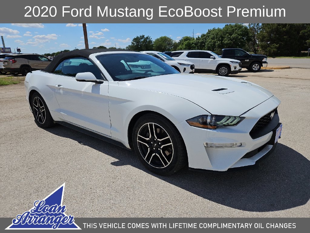 Used 2020 Ford Mustang Premium RWD image 1
