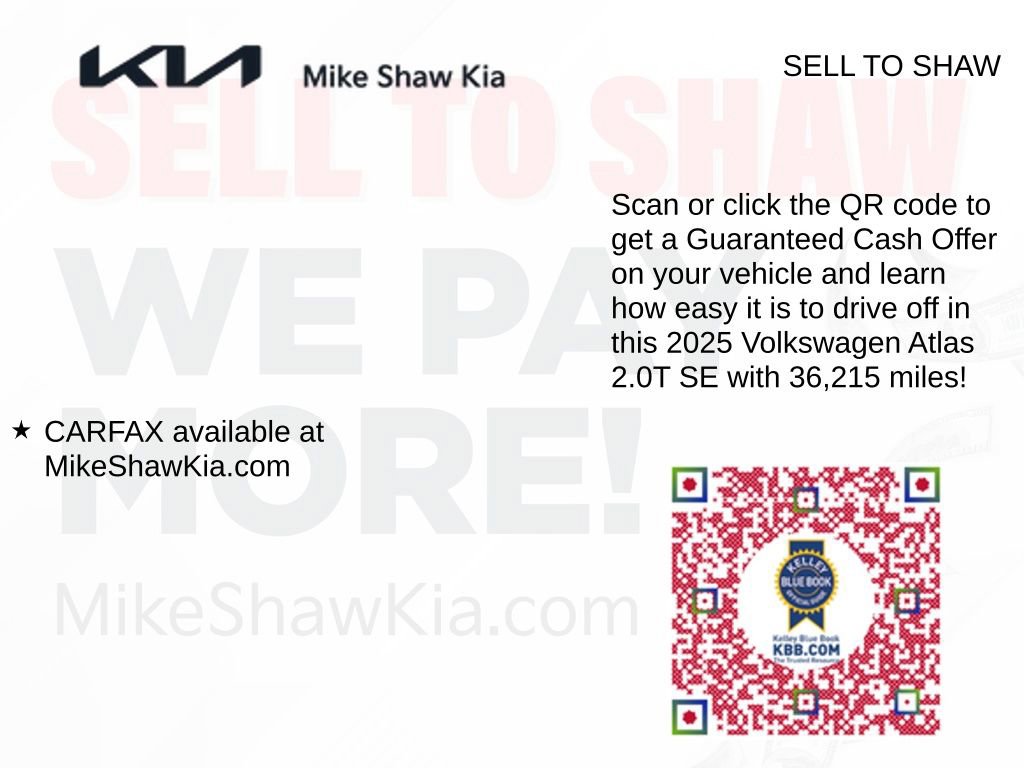 Used 2025 Volkswagen Atlas SE image 12