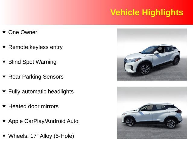 Used 2024 Nissan Kicks SV FWD image 3
