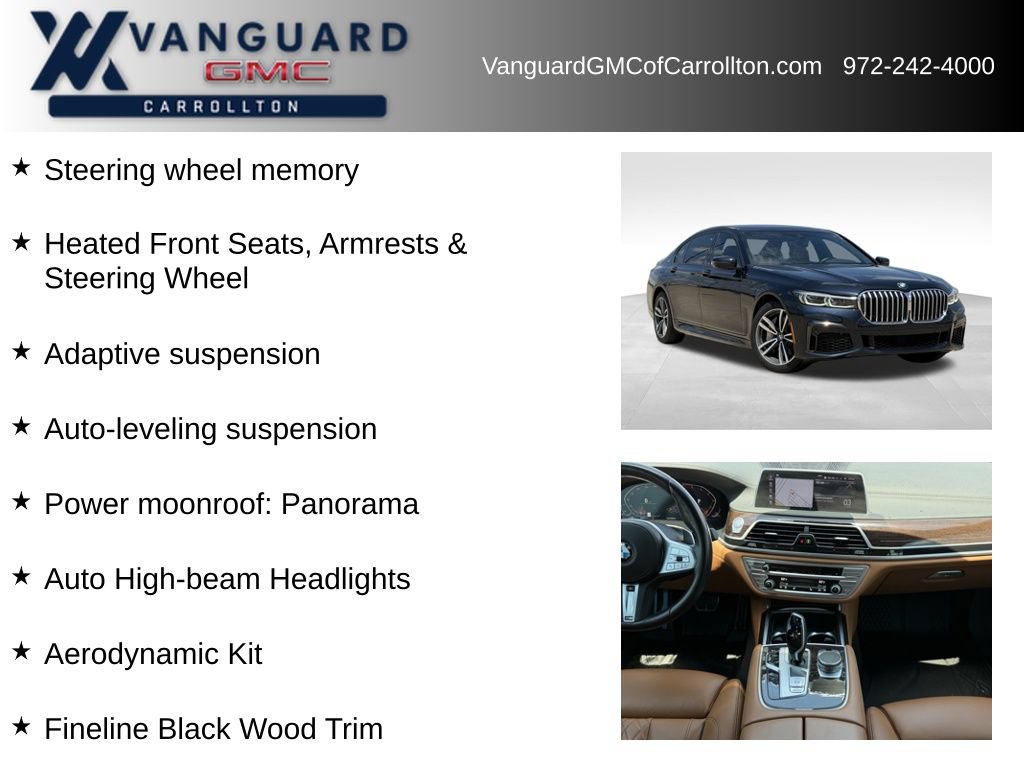 Used 2022 BMW 750i xDrive w/ M Sport Package AWD/4WD image 12