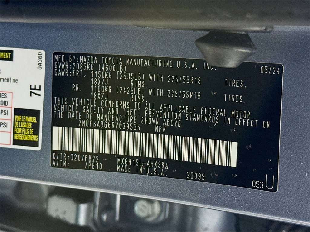 Certified 2024 Toyota Corolla Cross AWD Hybrid image 36