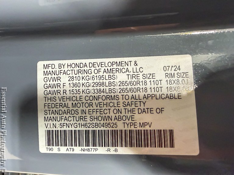 Used 2025 Honda Pilot TrailSport image 26