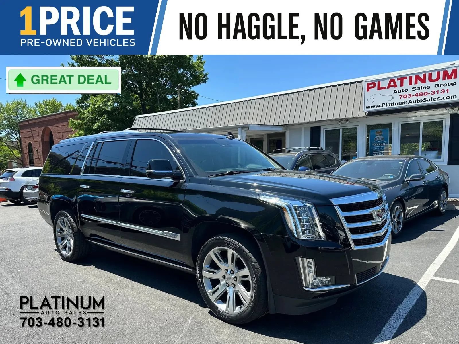 Used 2017 Cadillac Escalade ESV Premium Luxury AWD/4WD image 1
