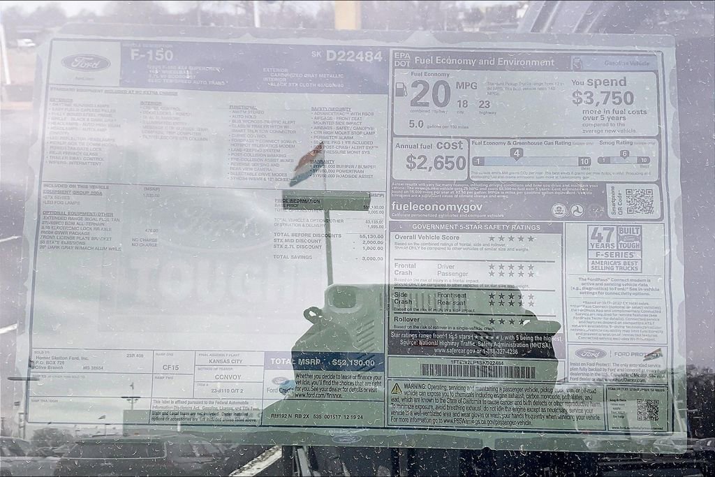 New 2025 Ford F150 STX w/ Equipment Group 200A image 14