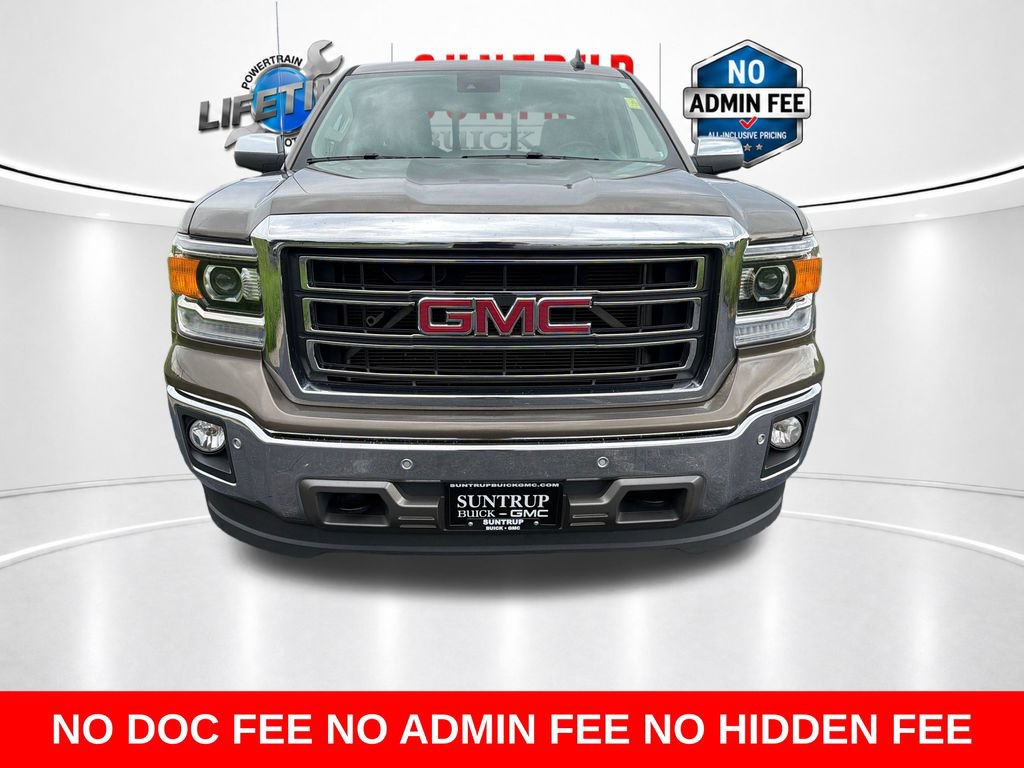 Used 2015 GMC Sierra 1500 SLT w/ SLT Crew Cab Value Package AWD/4WD image 10
