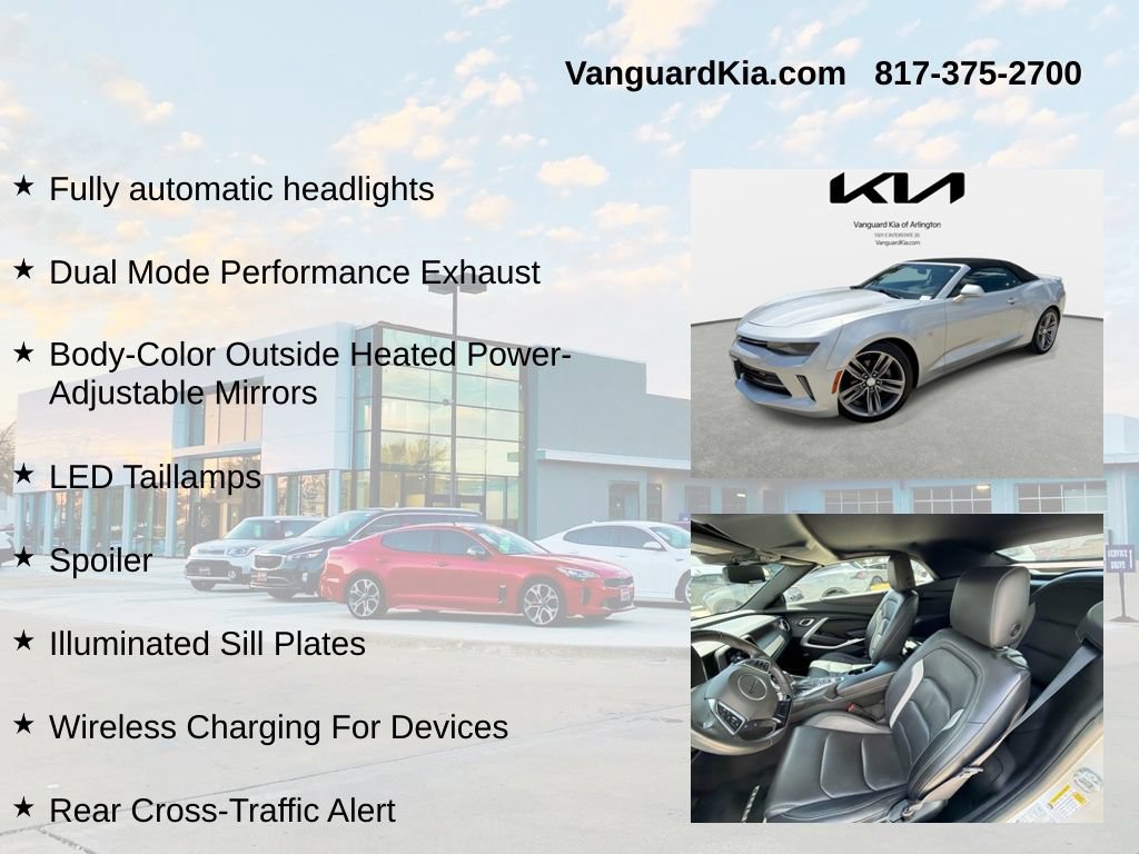 Used 2018 Chevrolet Camaro LT RWD image 18