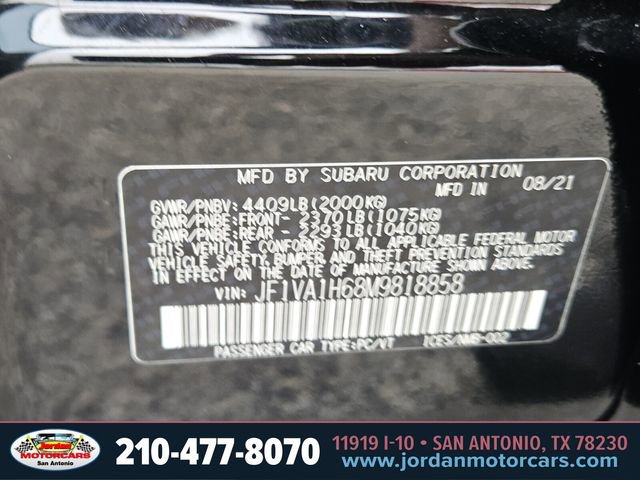 Used 2021 Subaru WRX Limited image 33