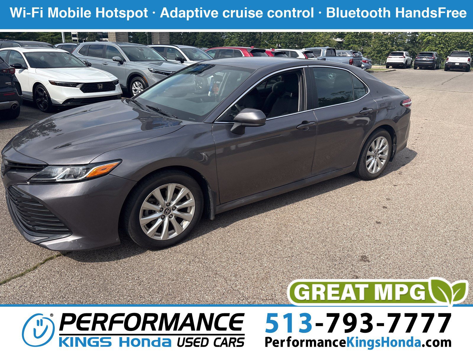 Used 2020 Toyota Camry LE FWD image 1