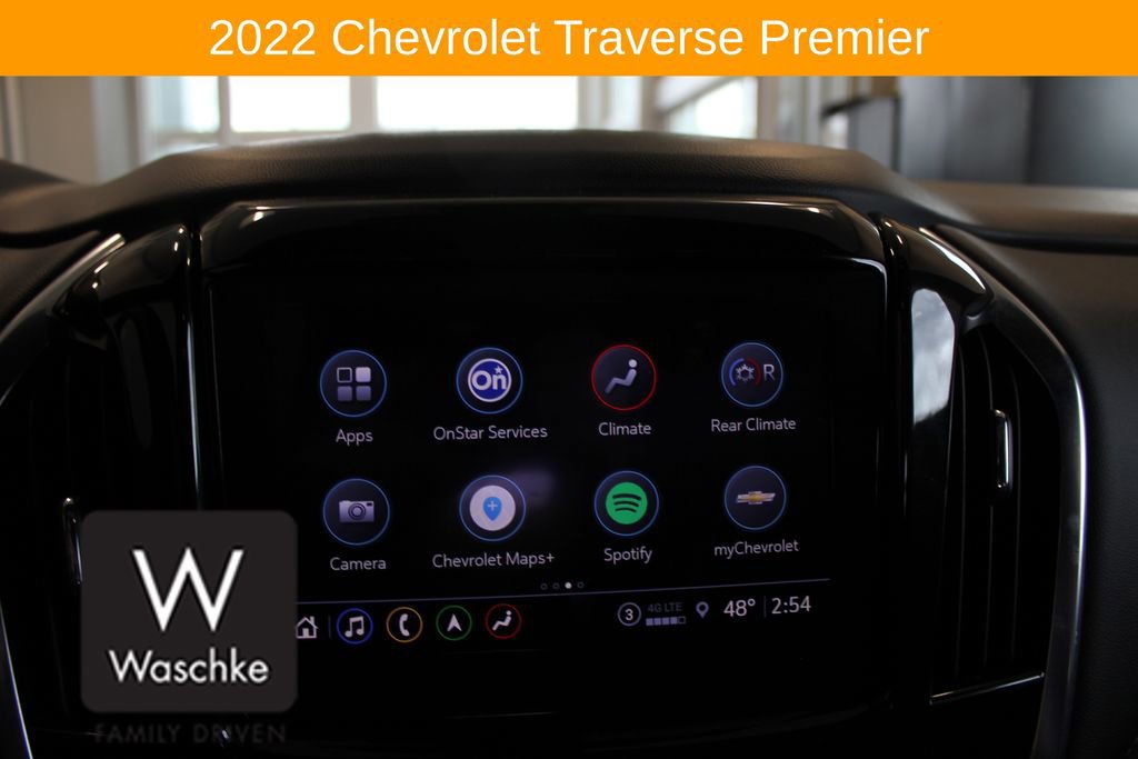 Used 2022 Chevrolet Traverse Premier w/ LPO, Floor Liner Package AWD/4WD image 49