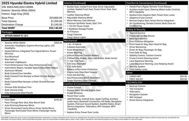 Used 2025 Hyundai Elantra Limited FWD image 27