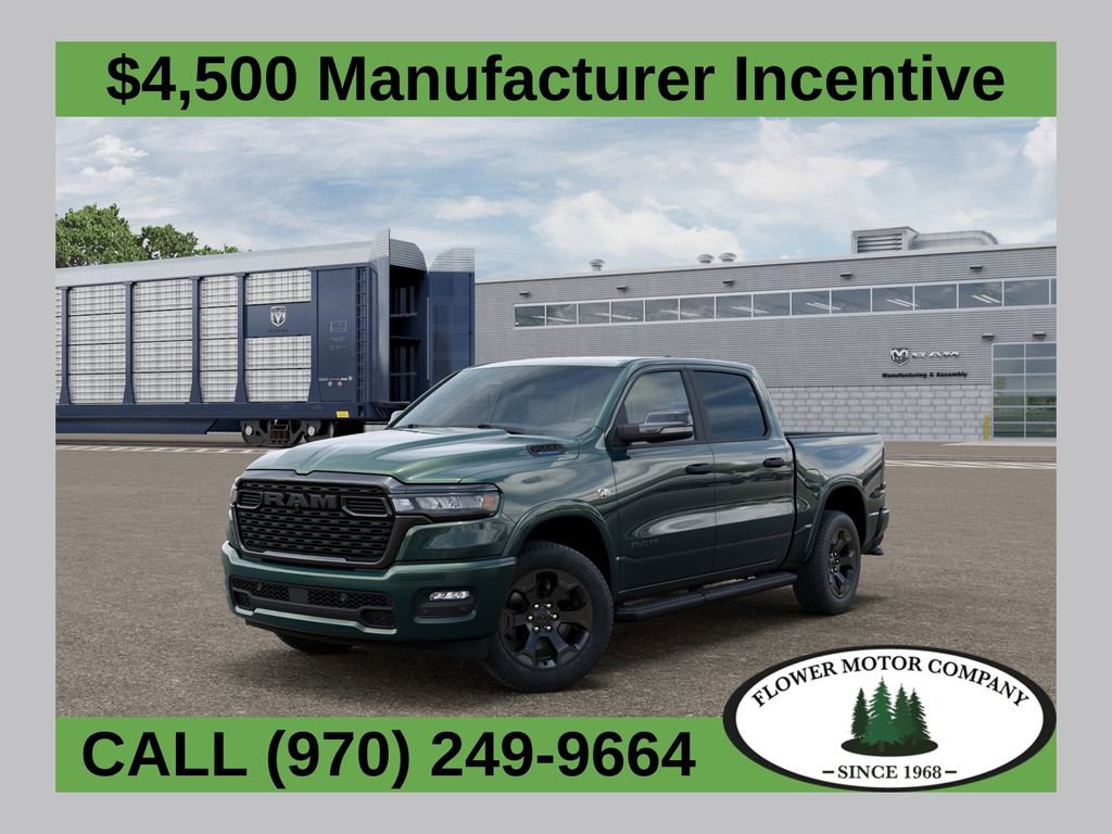 New 2026 RAM 1500 4x4 Crew Cab