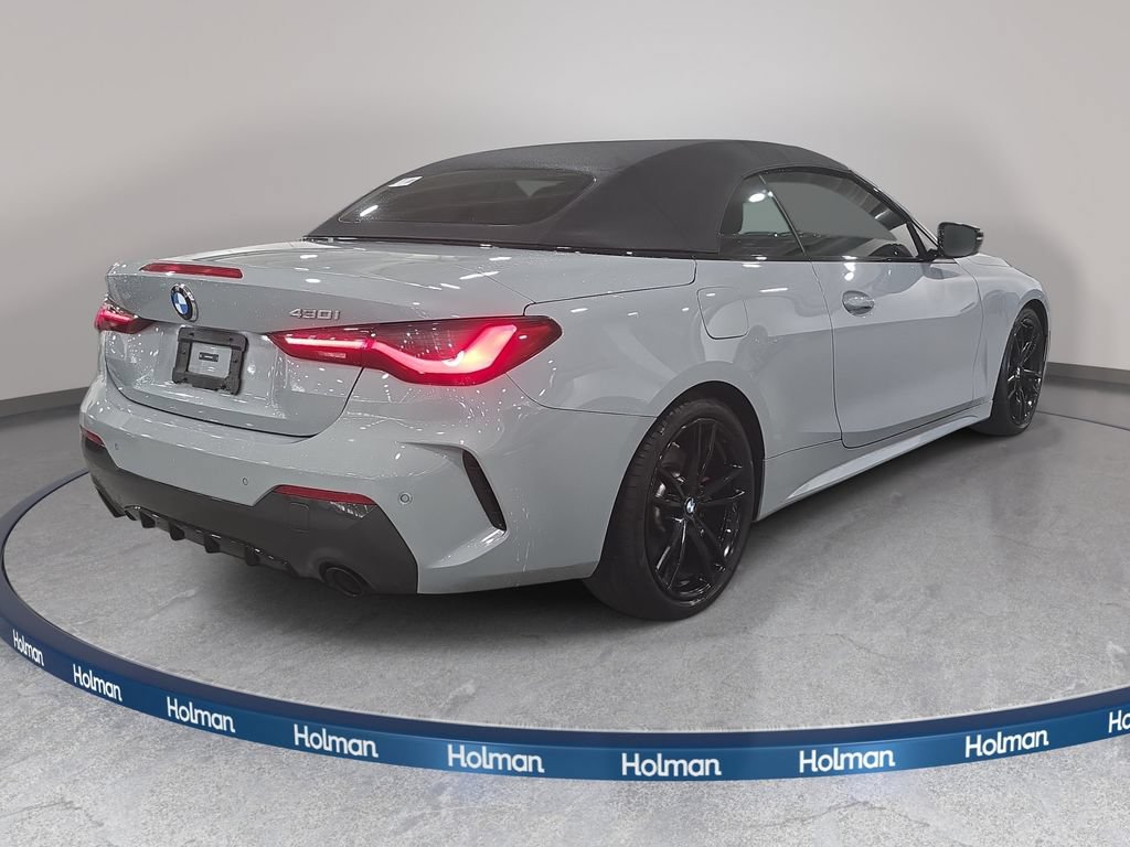 Used 2024 BMW 430i Convertible w/ M Sport Package RWD image 6