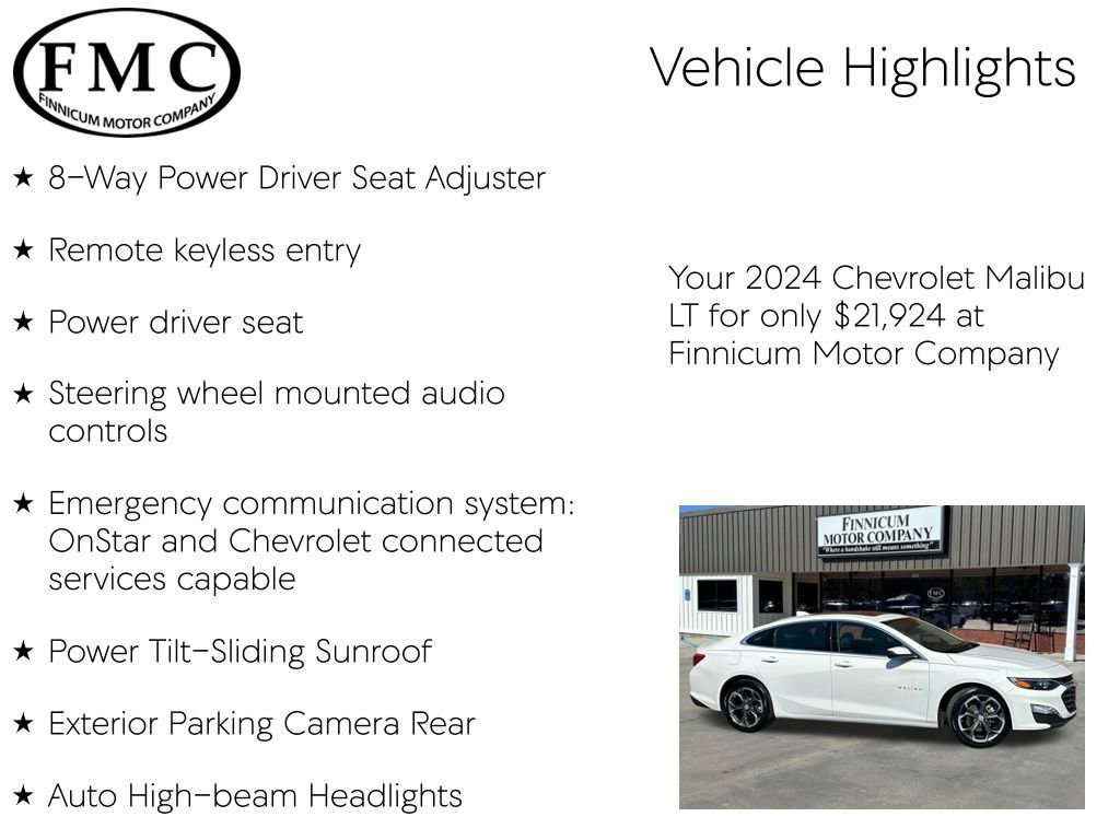 Used 2024 Chevrolet Malibu LT image 16
