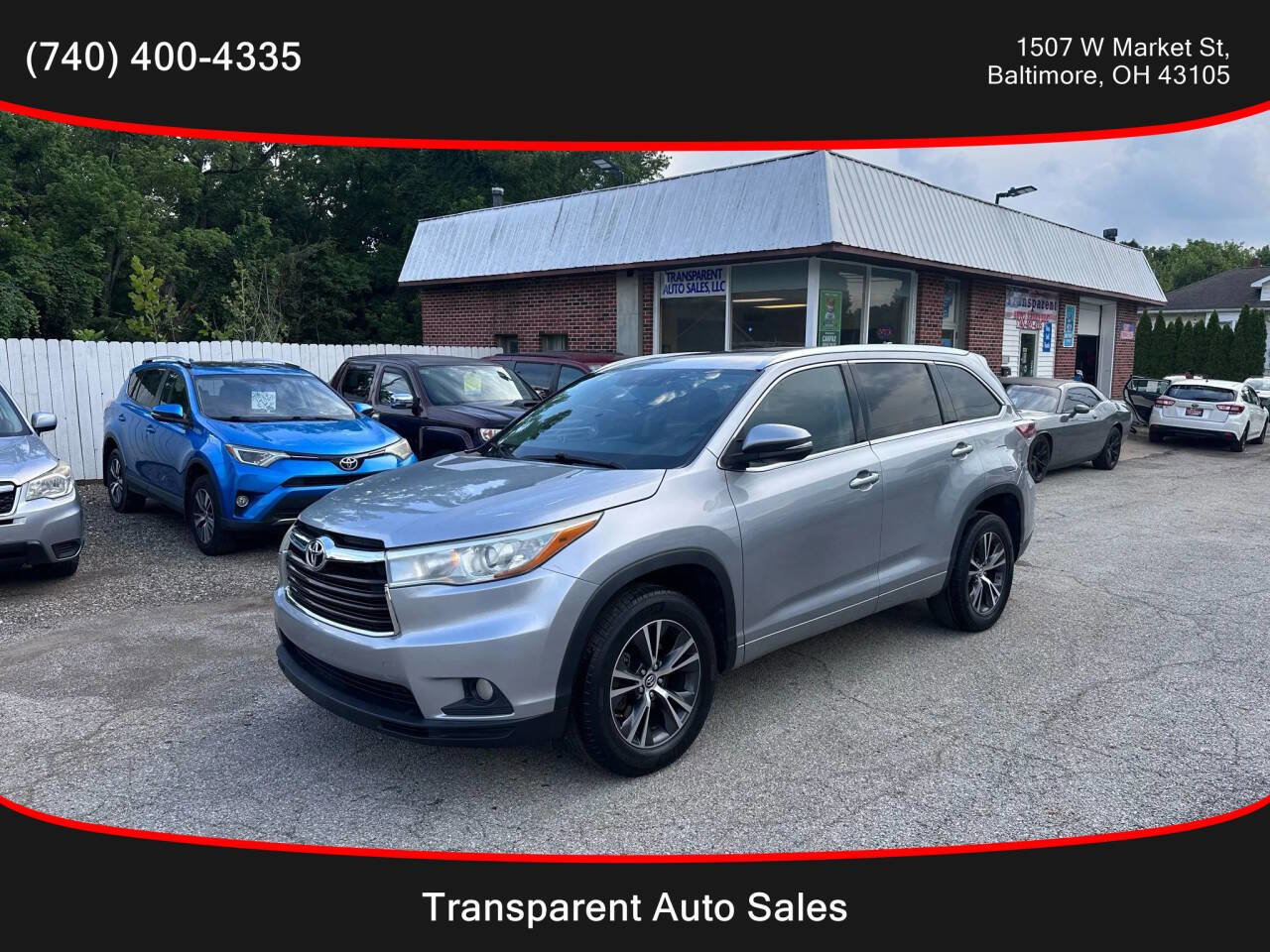 Used 2016 Toyota Highlander XLE image 1