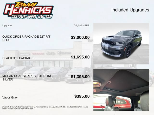 Used 2025 Dodge Durango R/T AWD/4WD image 8