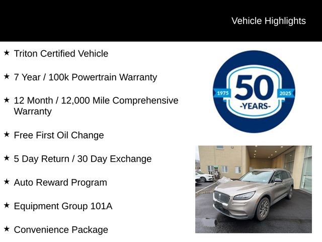 Used 2021 Lincoln Corsair AWD w/ Equipment Group 101A image 5