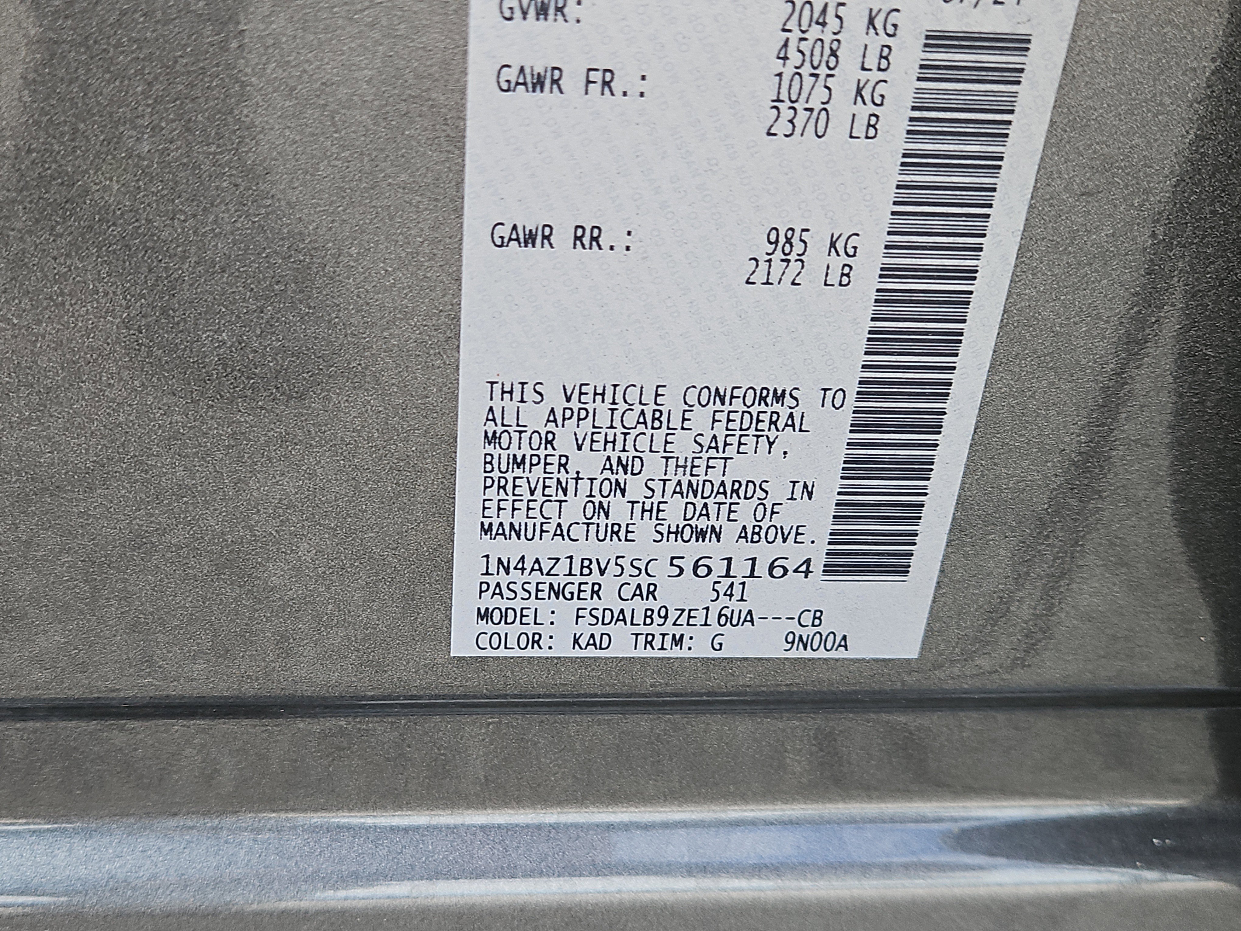 Used 2025 Nissan Leaf S image 26