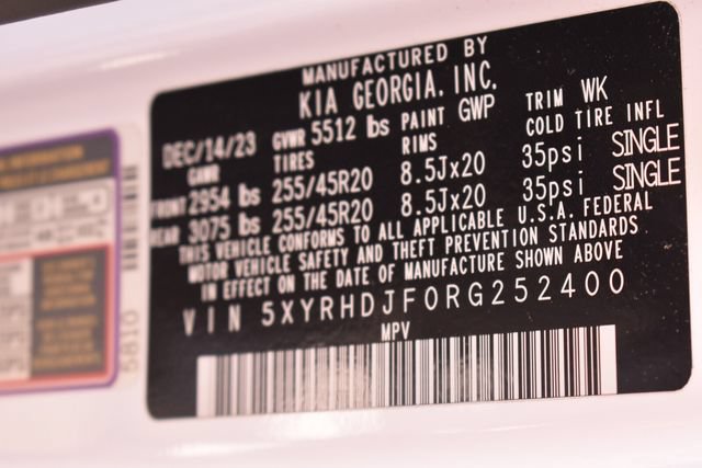 Used 2024 Kia Sorento X-Line EX AWD/4WD image 39