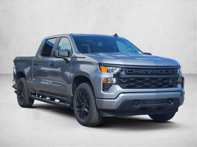 New 2026 Chevrolet Silverado 1500 Custom w/ Turbomax Blackout Package AWD/4WD image 7