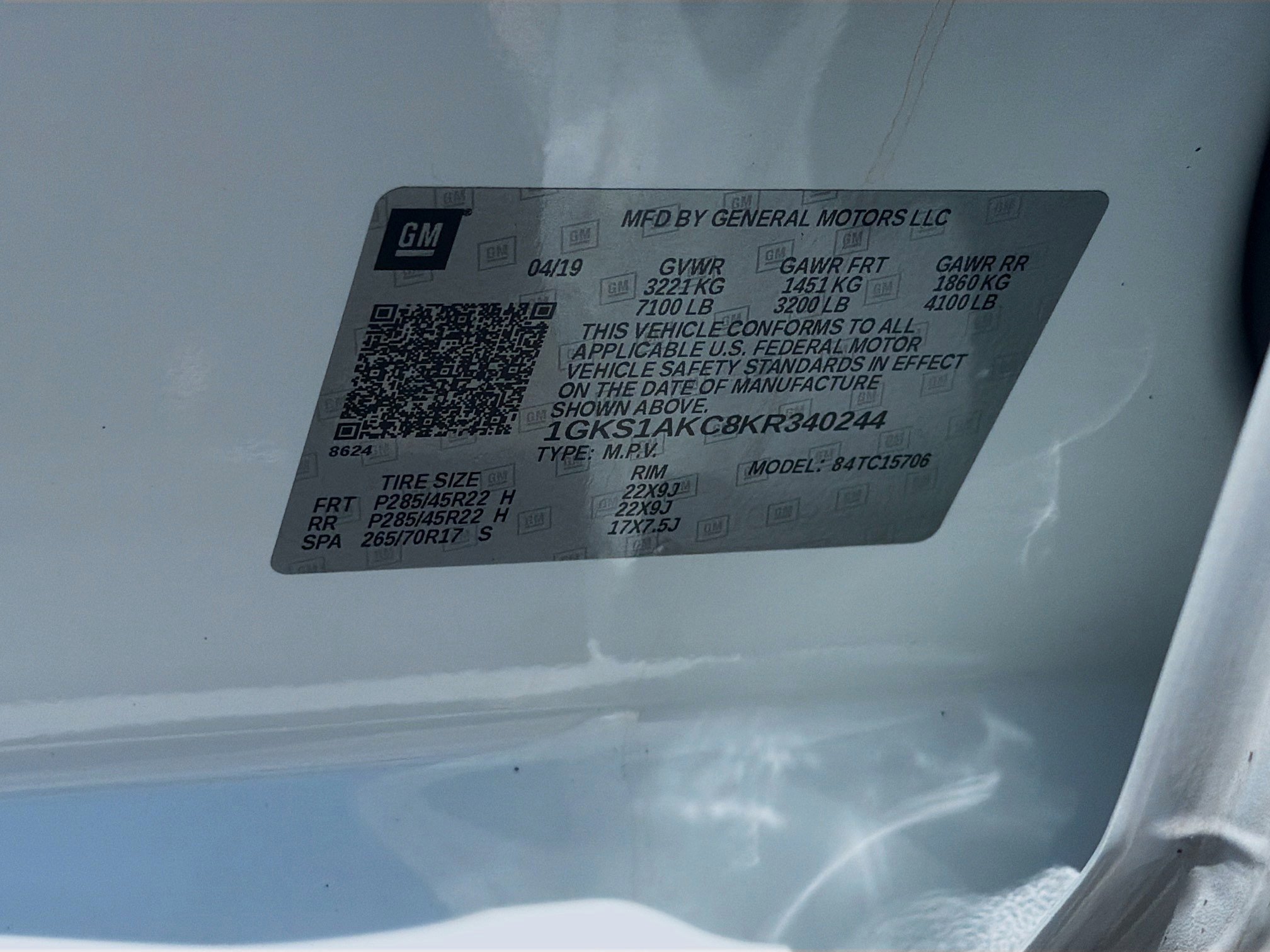Used 2019 GMC Yukon SLE w/ Convenience Package RWD image 38