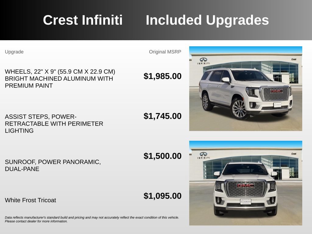 Used 2022 GMC Yukon Denali RWD image 5