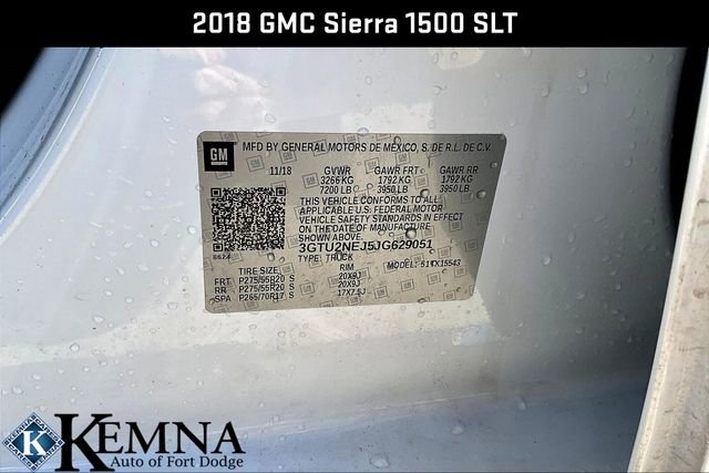 Used 2018 GMC Sierra 1500 SLT image 23