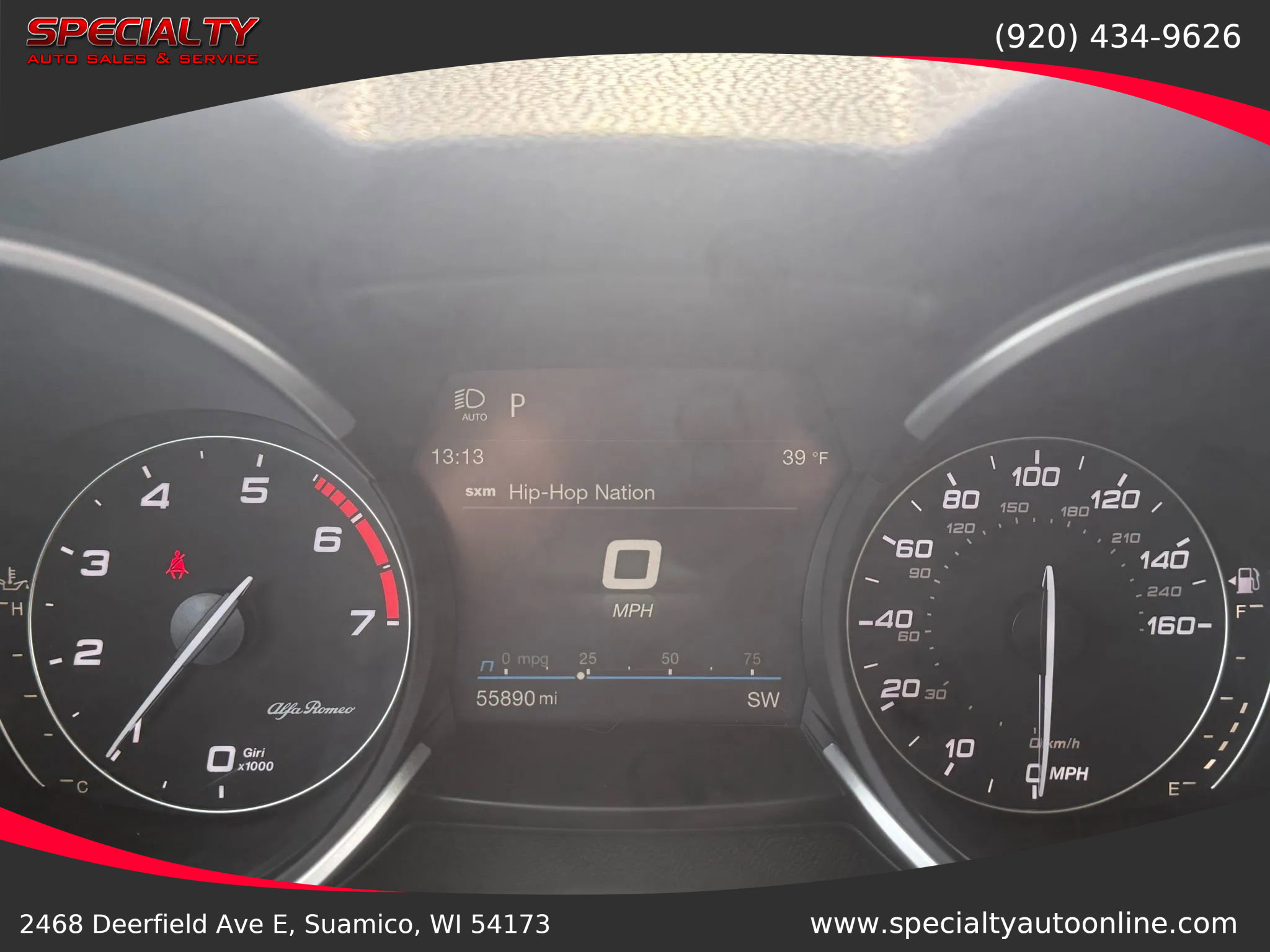 Used 2020 Alfa Romeo Stelvio Sport Utility 4D w/ Cold Weather Package image 16