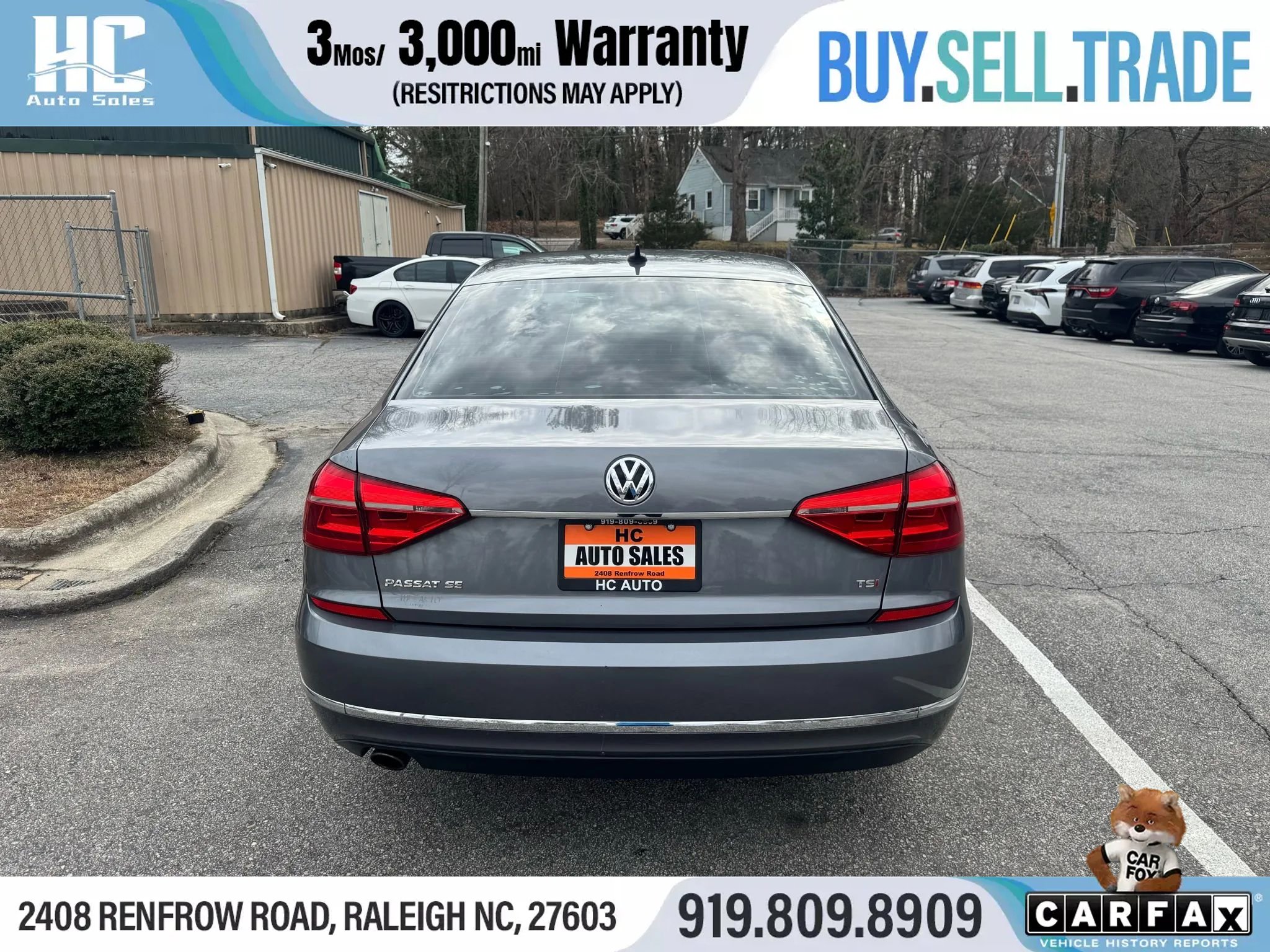 Used 2016 Volkswagen Passat 1.8T SE image 4