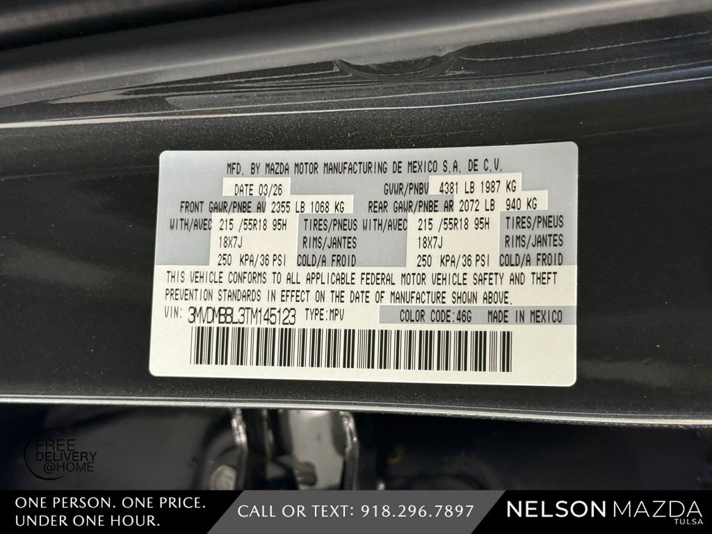 New 2026 MAZDA CX-30 AWD 2.5 S w/ Select Sport Pkg image 56