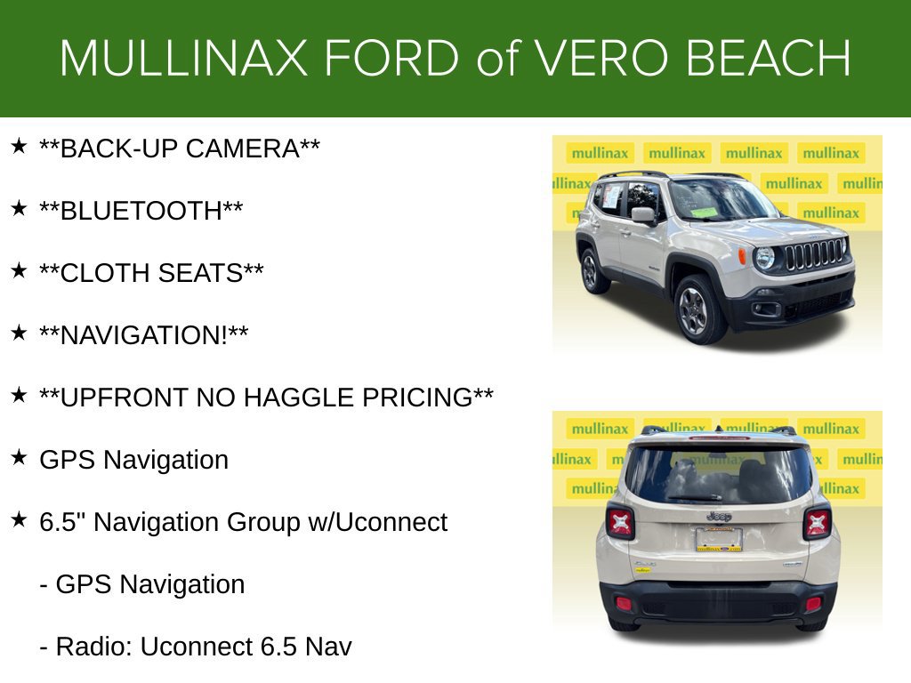 Used 2016 Jeep Renegade Latitude AWD/4WD image 5