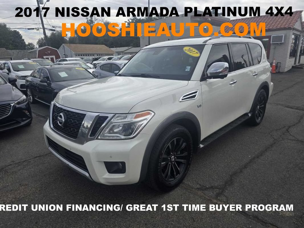 Used 2017 Nissan Armada Platinum w/ Captain Seat Package AWD/4WD image 1