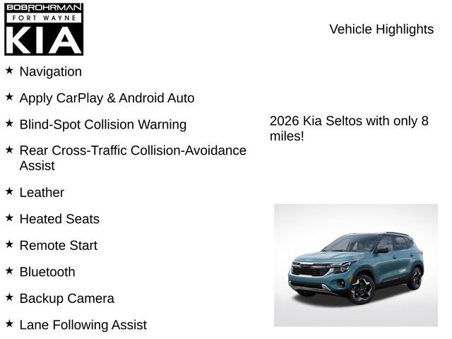 New 2026 Kia Seltos S FWD image 7