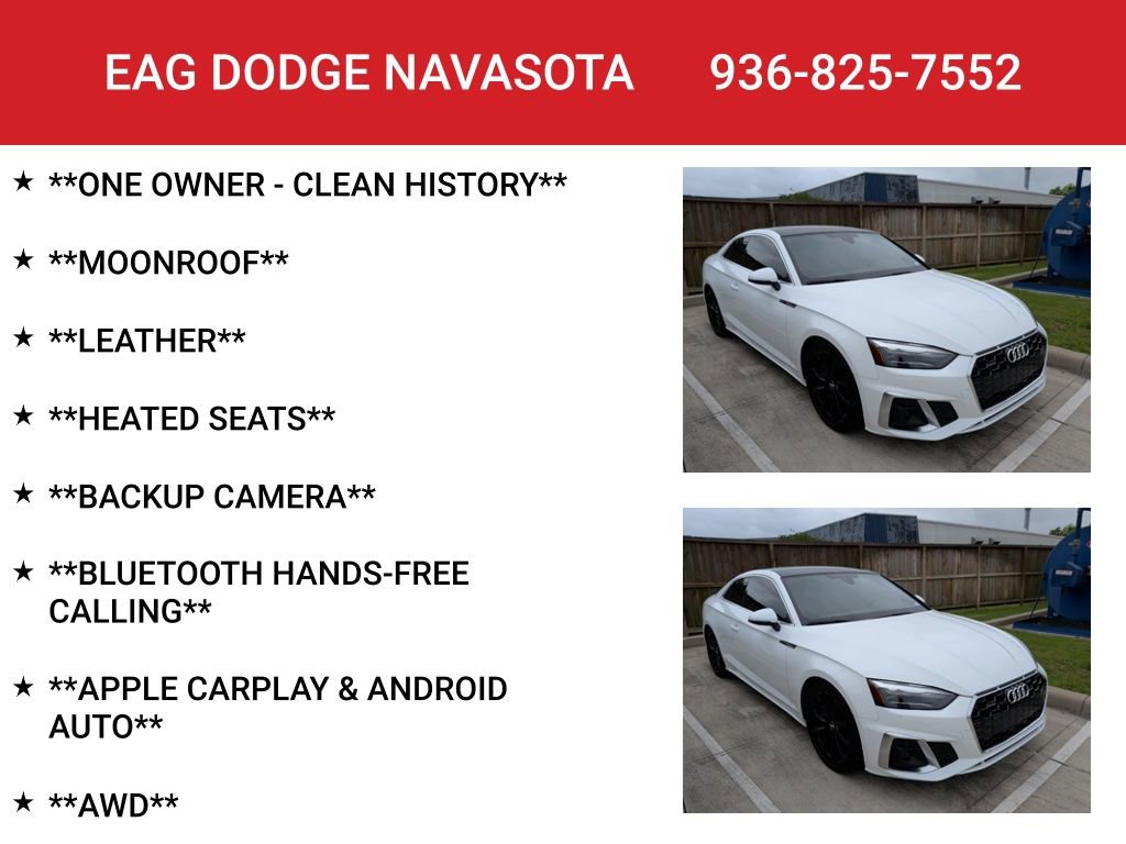 Used 2022 Audi A5 2.0T Premium AWD/4WD image 4