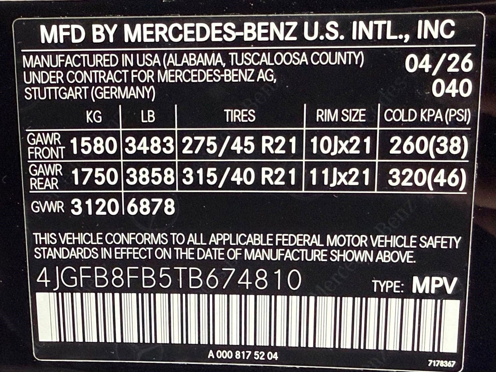 New 2026 Mercedes-Benz GLE 580 4MATIC image 18