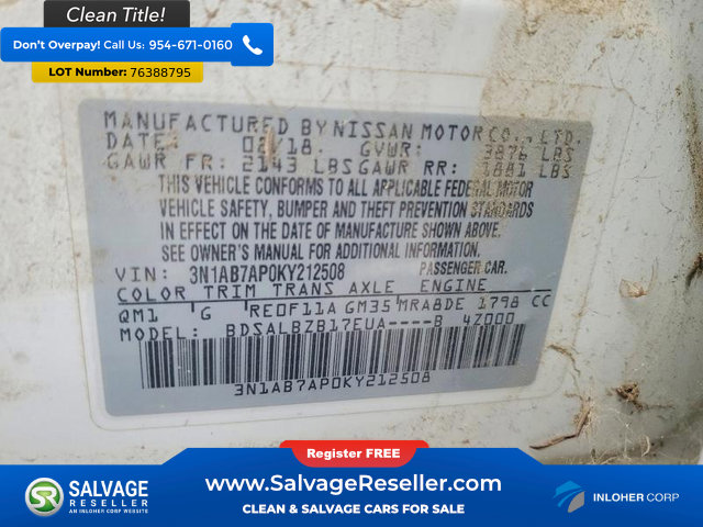 Used 2019 Nissan Sentra S image 16