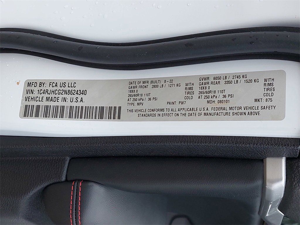 Used 2022 Jeep Grand Cherokee Trailhawk image 53