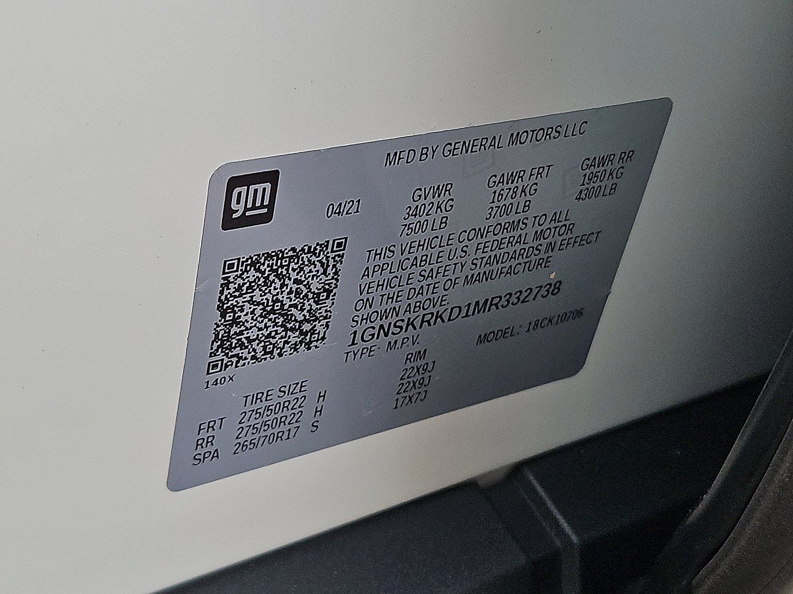 Used 2021 Chevrolet Tahoe RST w/ Luxury Package image 27