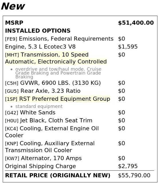 Used 2026 Chevrolet Silverado 1500 RST RWD image 4