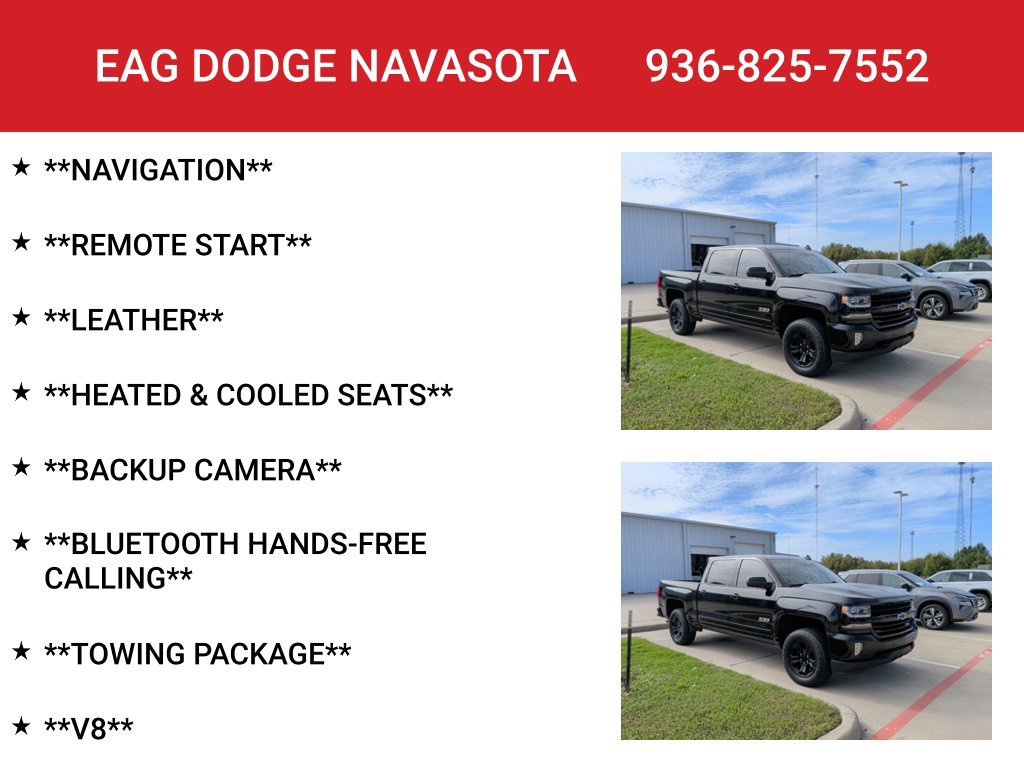 Used 2018 Chevrolet Silverado 1500 LTZ Z71 w/ LTZ Plus Package AWD/4WD image 4