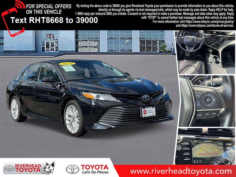 Certified 2020 Toyota Camry XLE