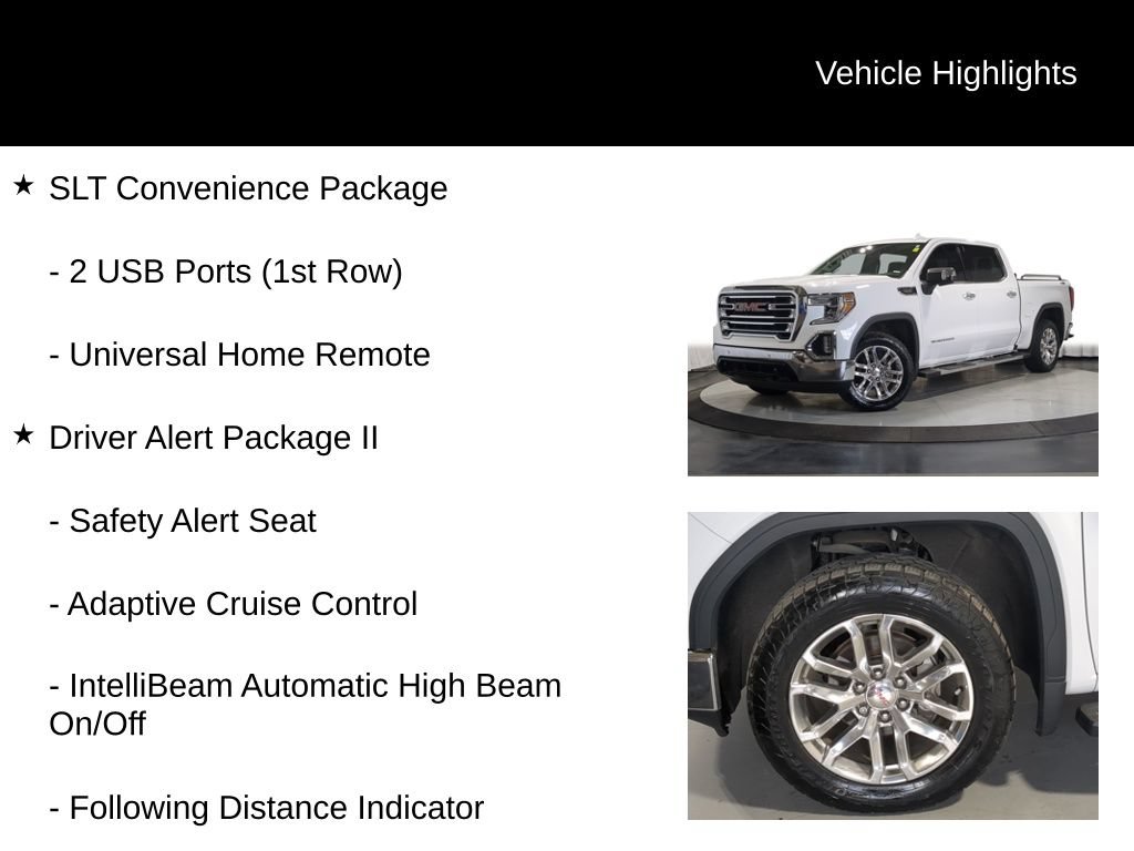 Used 2021 GMC Sierra 1500 SLT w/ SLT Premium Plus Package AWD/4WD image 38