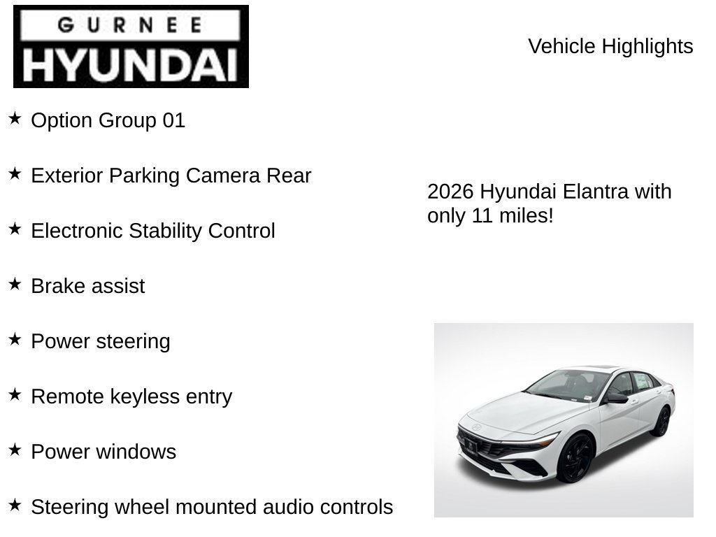 New 2026 Hyundai Elantra SEL Sport FWD image 7