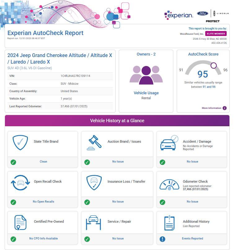 Used 2024 Jeep Grand Cherokee Altitude image 22