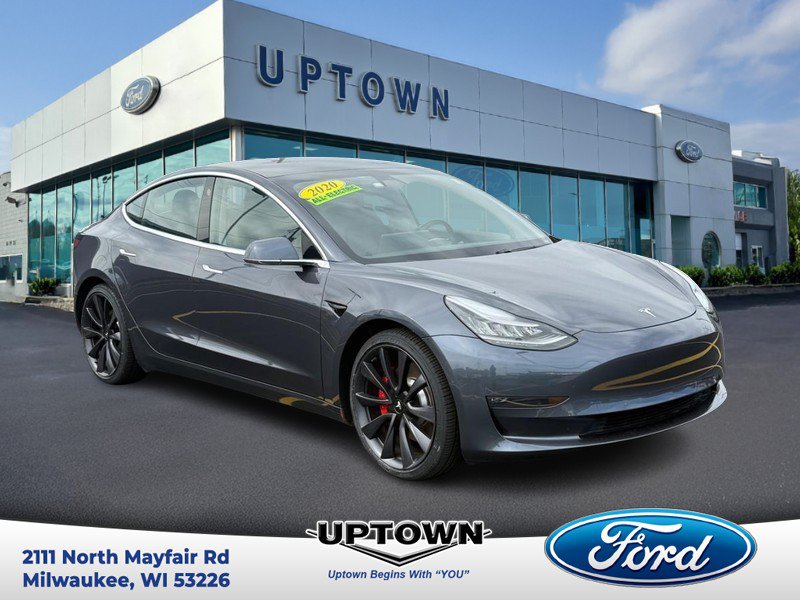 Used 2020 Tesla Model 3 Performance AWD/4WD image 1