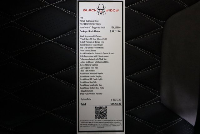 New 2025 Ford F150 STX w/ Equipment Group 200A image 12