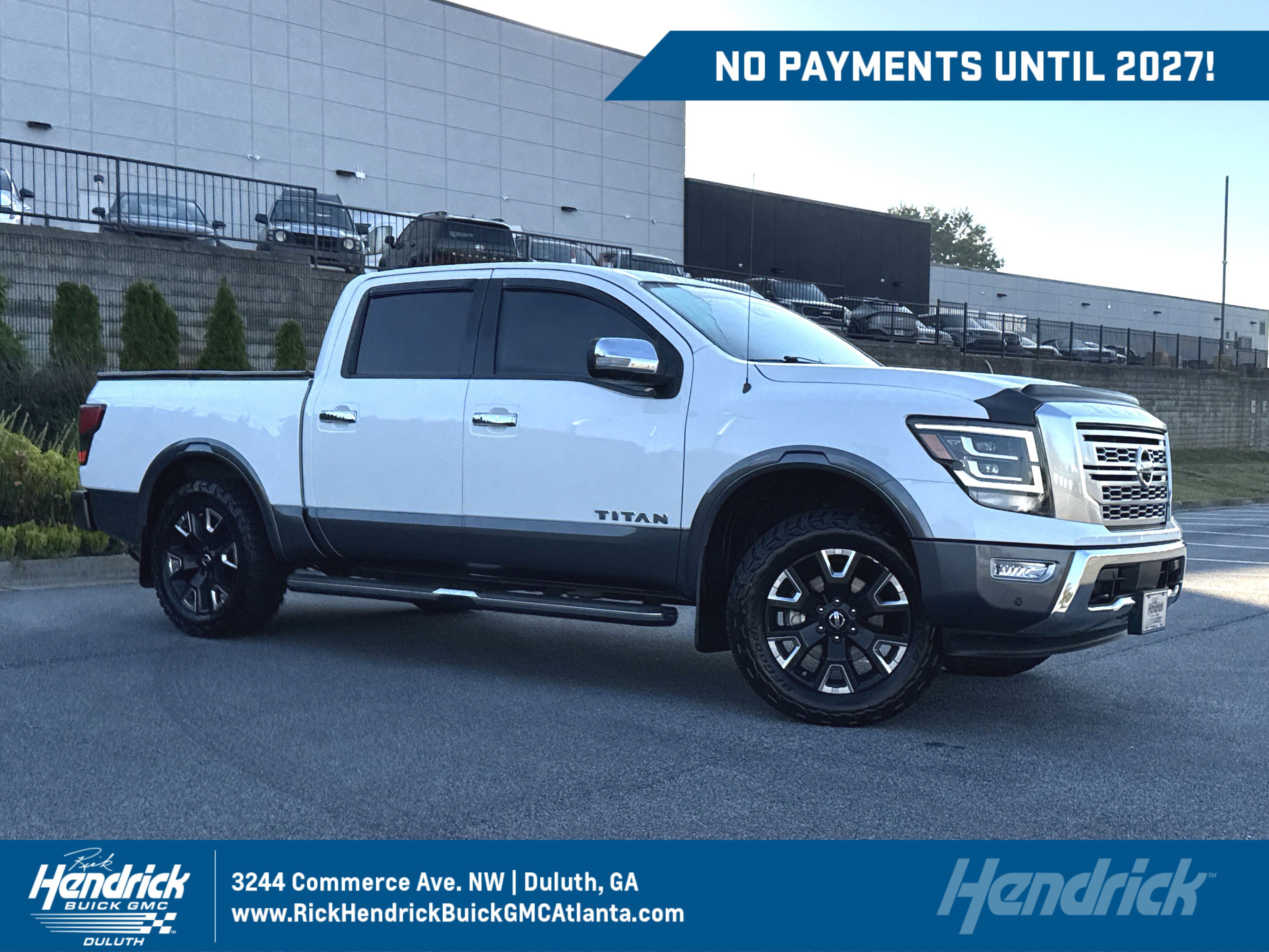Used 2021 Nissan Titan Platinum Reserve w/ Moonroof Package